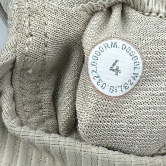 LULULEMON Energy Bra Longline Ribbed Medium Support B–D Cups Size 4 Chantilly - Picture 6 of 6